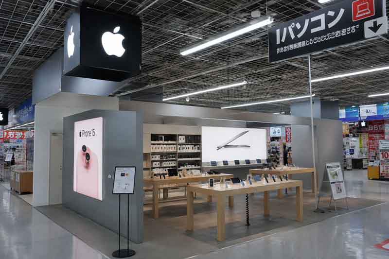 アップルストア インショップ