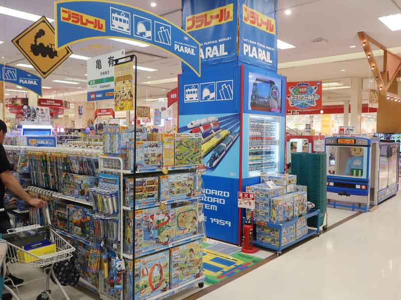 プラレール売場