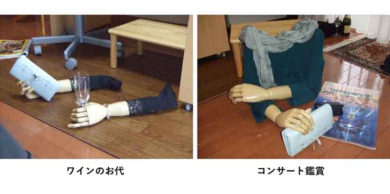 手マネキンデモディスプレイ1