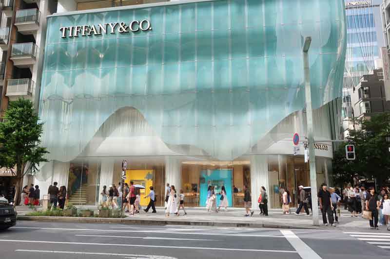 銀座のティファニー本店